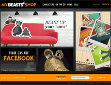 Tablet Screenshot of beastsshop.com